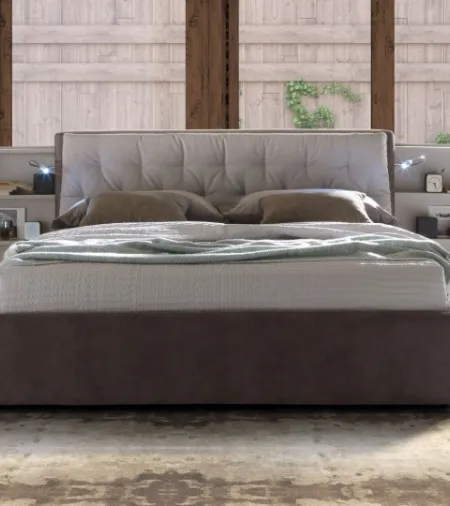 Letto con box contenitore Donovan di Le Comfort